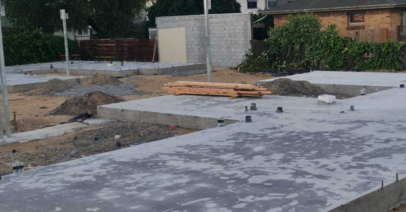 Perimeter and entrance concrete in Hamilton