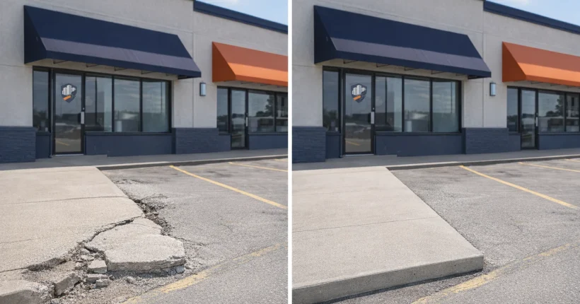 Concrete Contractors Hamilton - Before & After 3