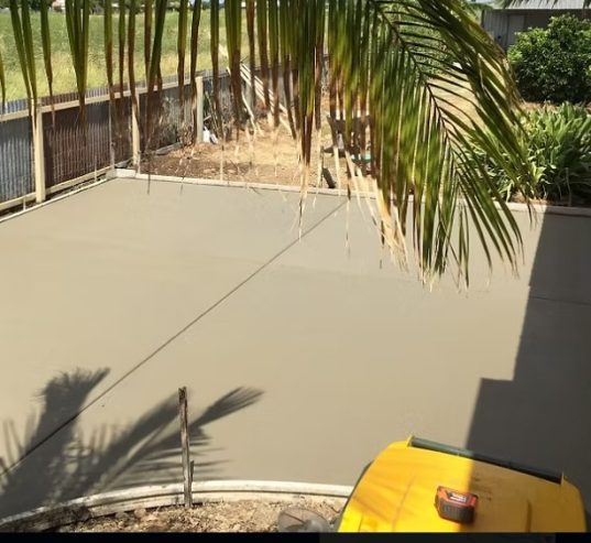Concrete slab in Hamilton