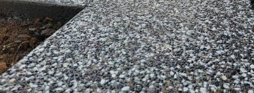 exposed aggregate concrete hamilton