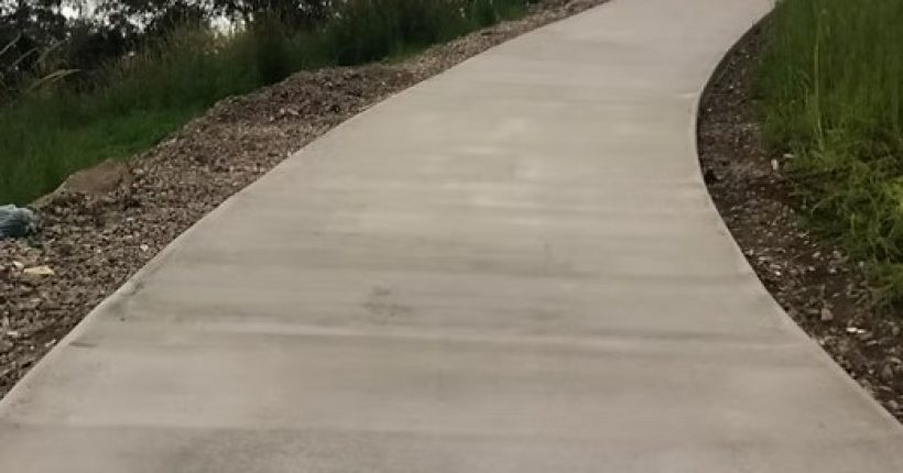 Rural concrete work near Hamilton